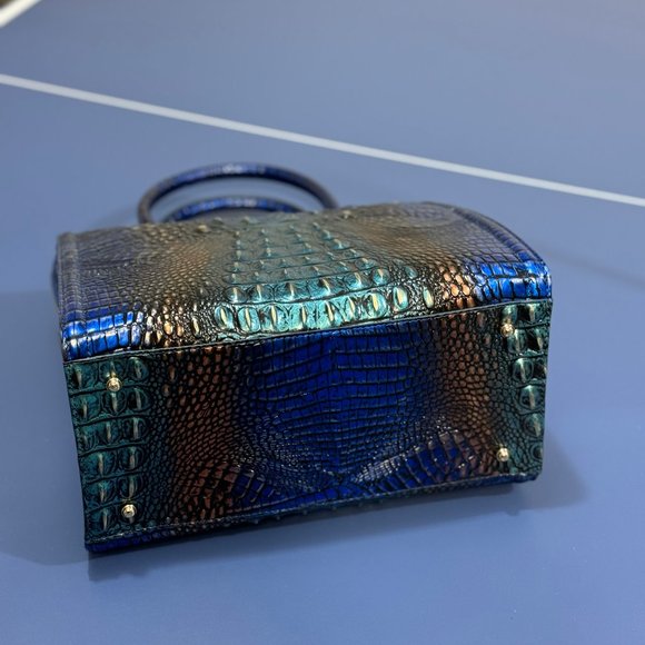 Brahmin Caroline Satchel Fortune Ombre- Used - Picture 6 of 11